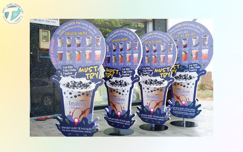 In mô hình sản phẩm, vật phẩm quảng cáo
